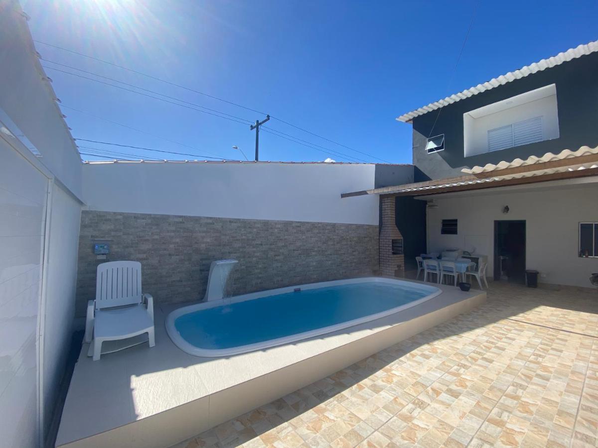 Sobrado Com Piscina E Area Gourmet Na Praia Da Enseada 瓜鲁雅 外观 照片